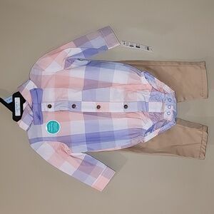 Carter's Child of Mine Baby Boy Outfit 3-Piece Set, 3-6 months